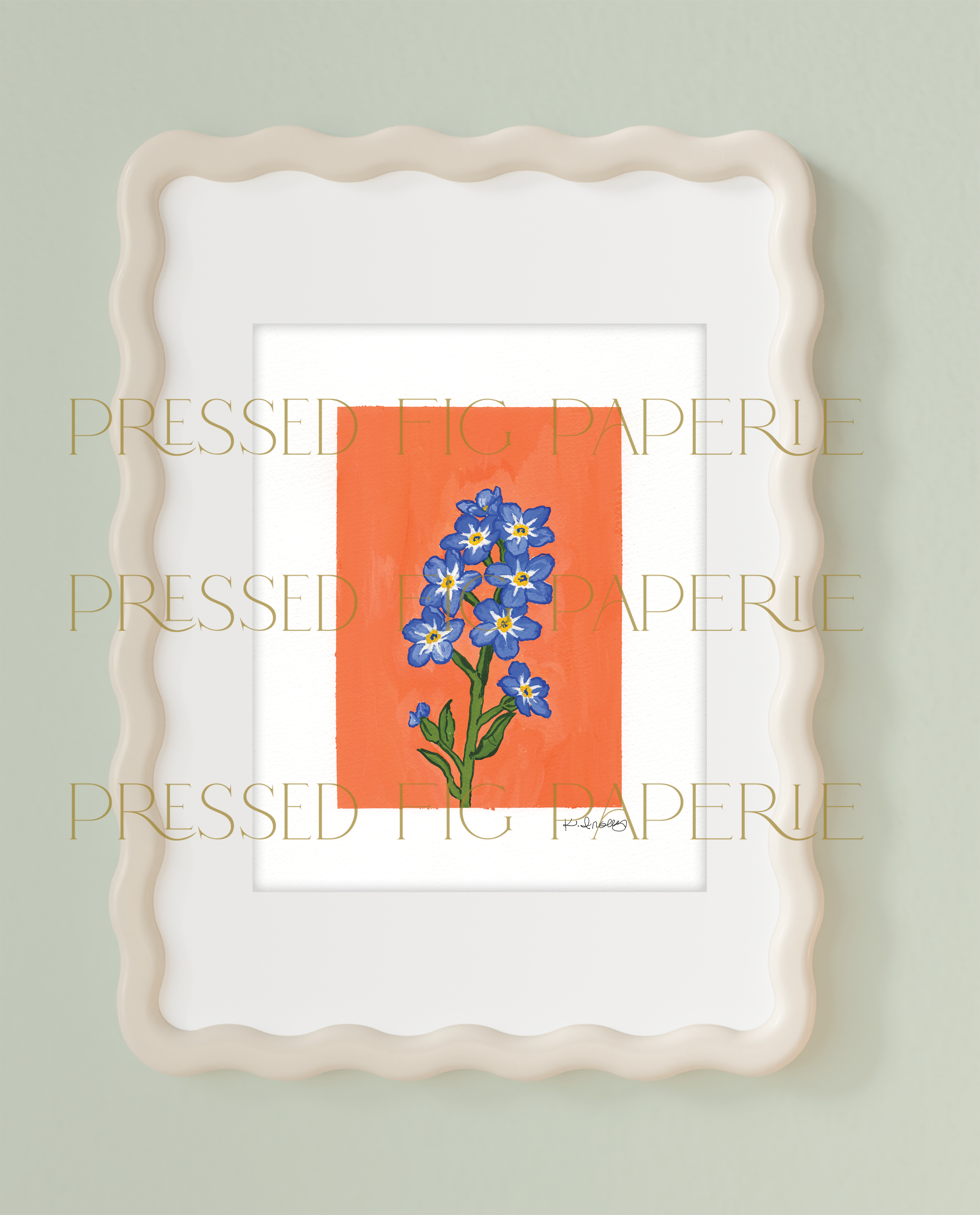 Exist | Fine Art Gouache Painting | Lyme Disease Awareness