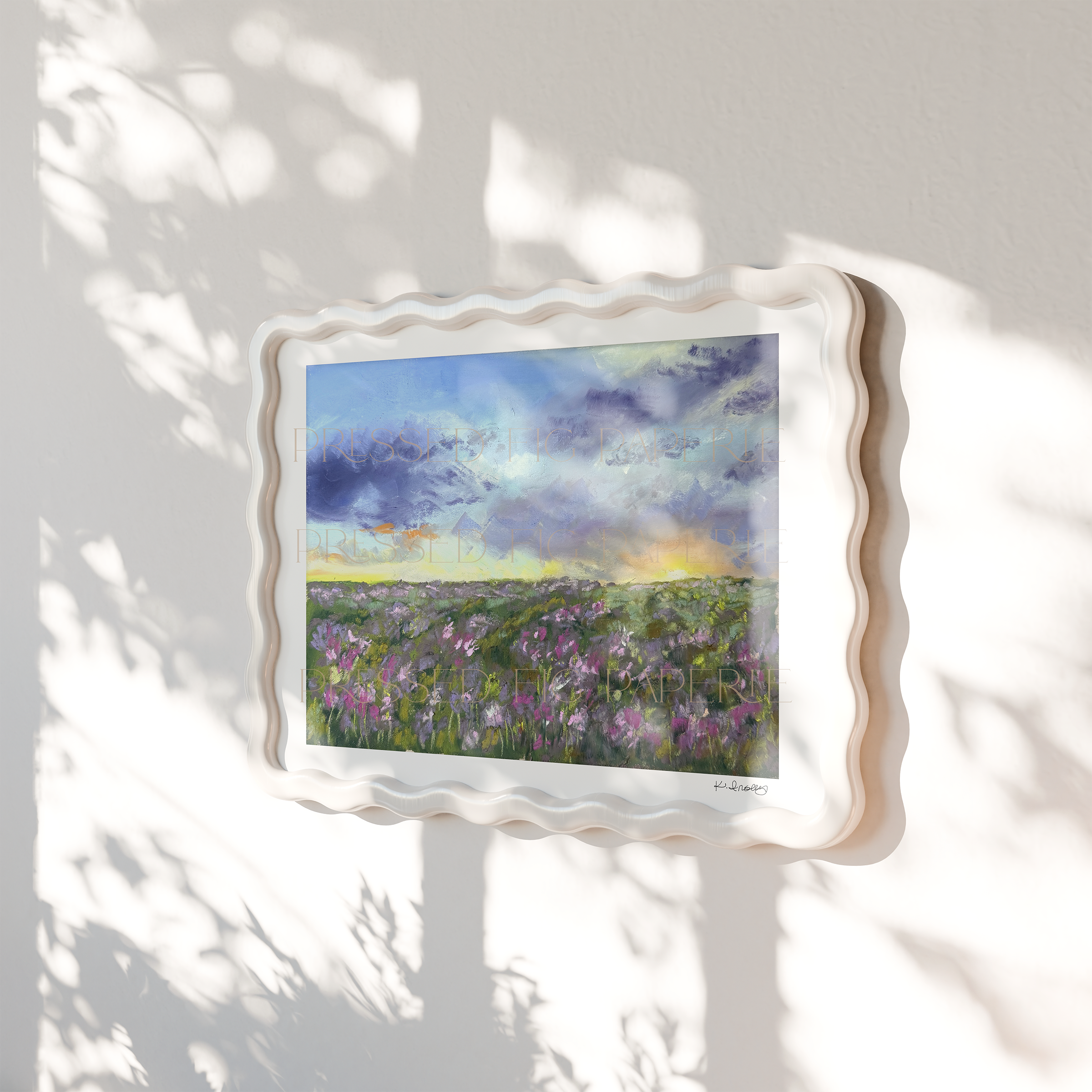 In the Meadow | Soft Pastel Fine Art Print & Original Painting