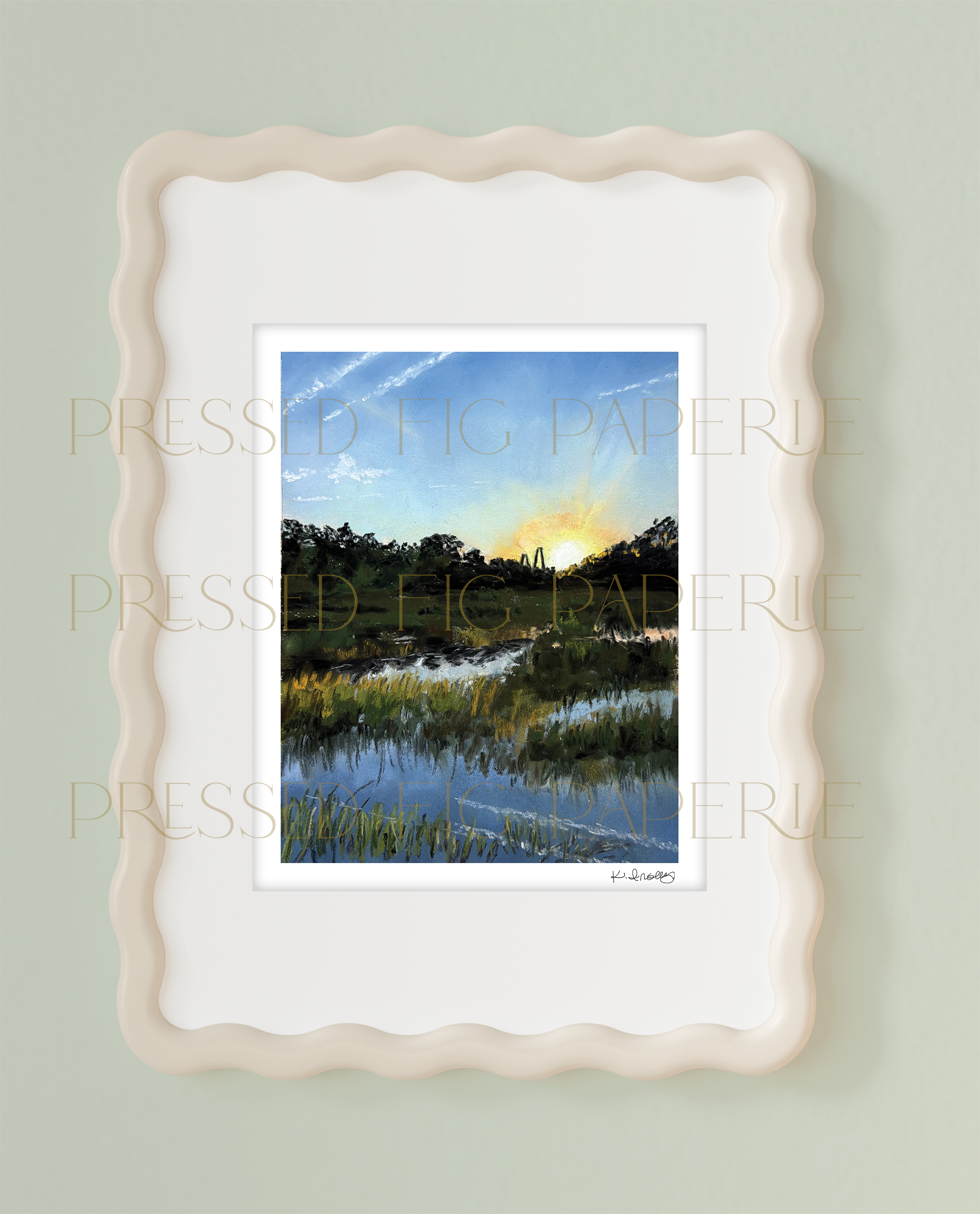 Be Still | Soft Pastel Fine Art Print