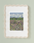 Wildflower Field in Spring | Soft Pastel Fine Art Print